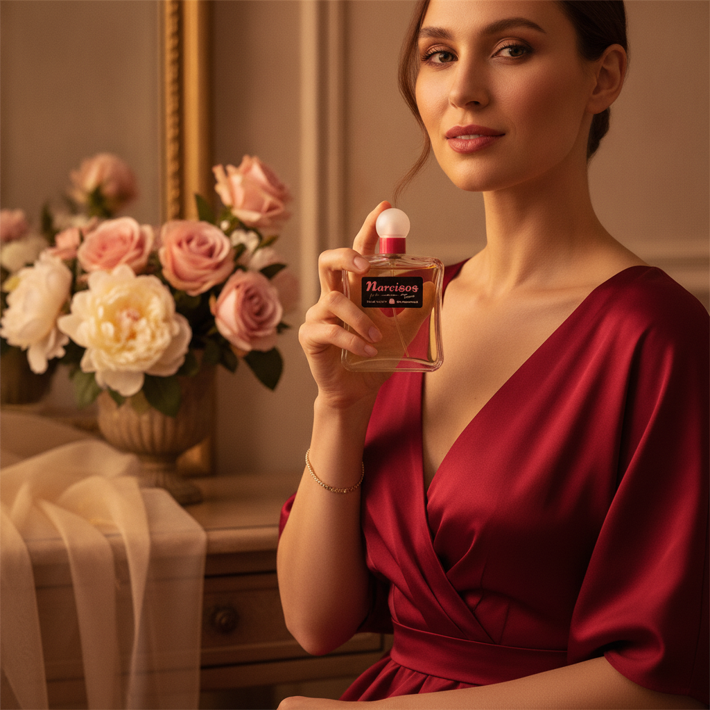 Eau De Toilette Narcisos Pour Femme 100ML - Elegancia Floral Amaderada