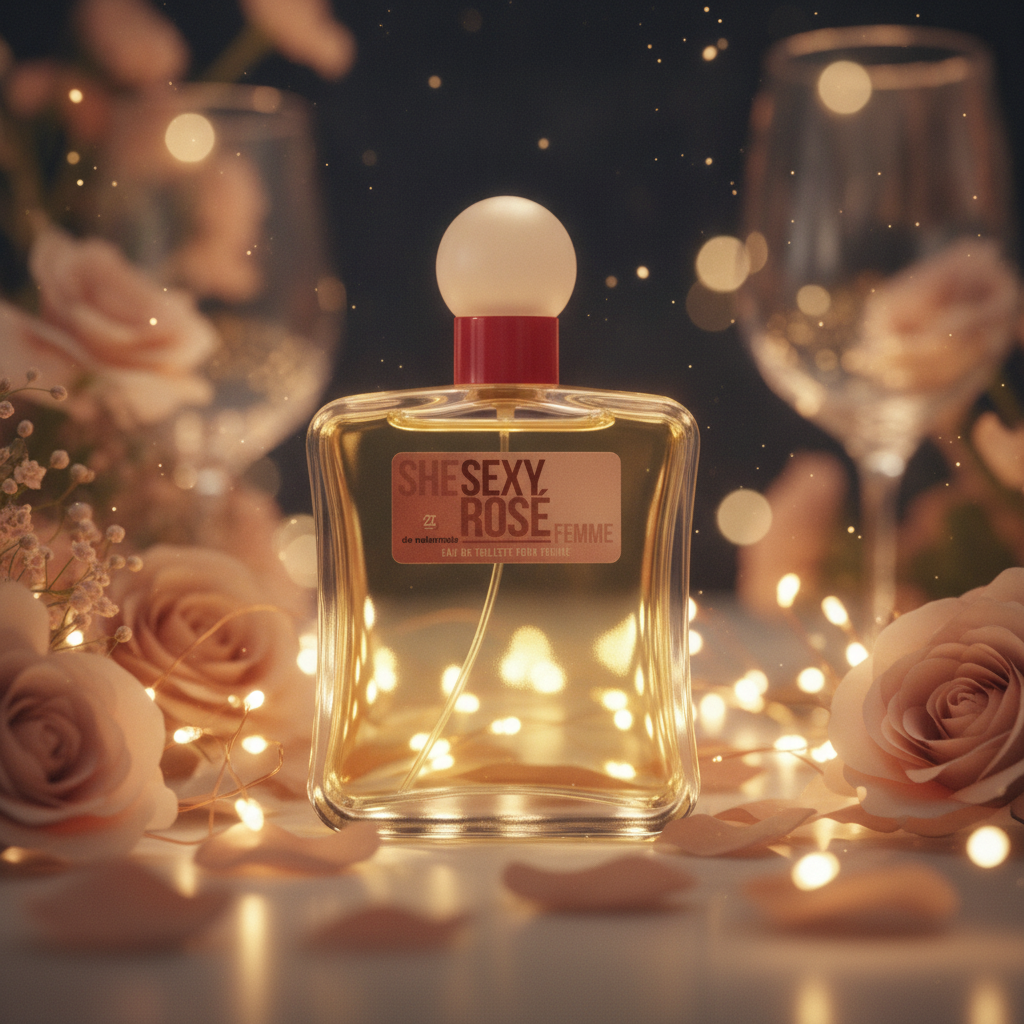 Eau De Toilette She Sexy Rose Para Mujer 100ML - Aroma Floral Frutal
