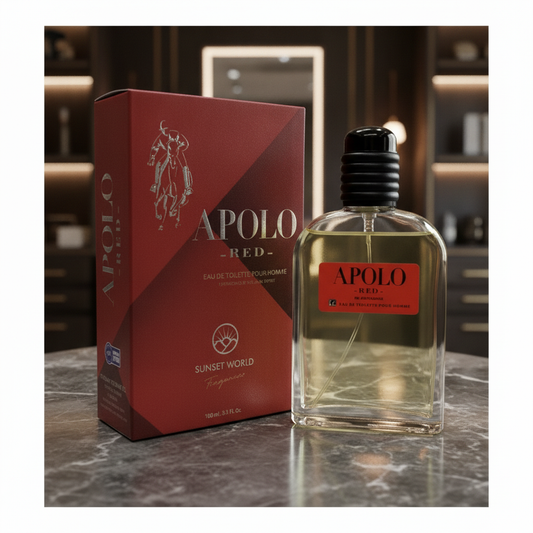 Eau De Toilette Apolo Red Pour Homme 100ML - Fragancia Energética