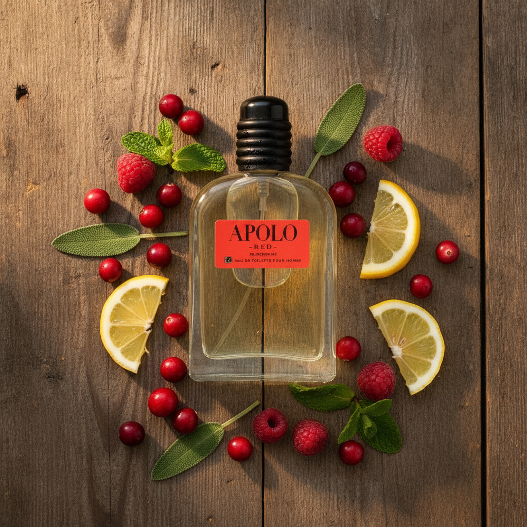 Eau De Toilette Apolo Red Pour Homme 100ML - Fragancia Energética