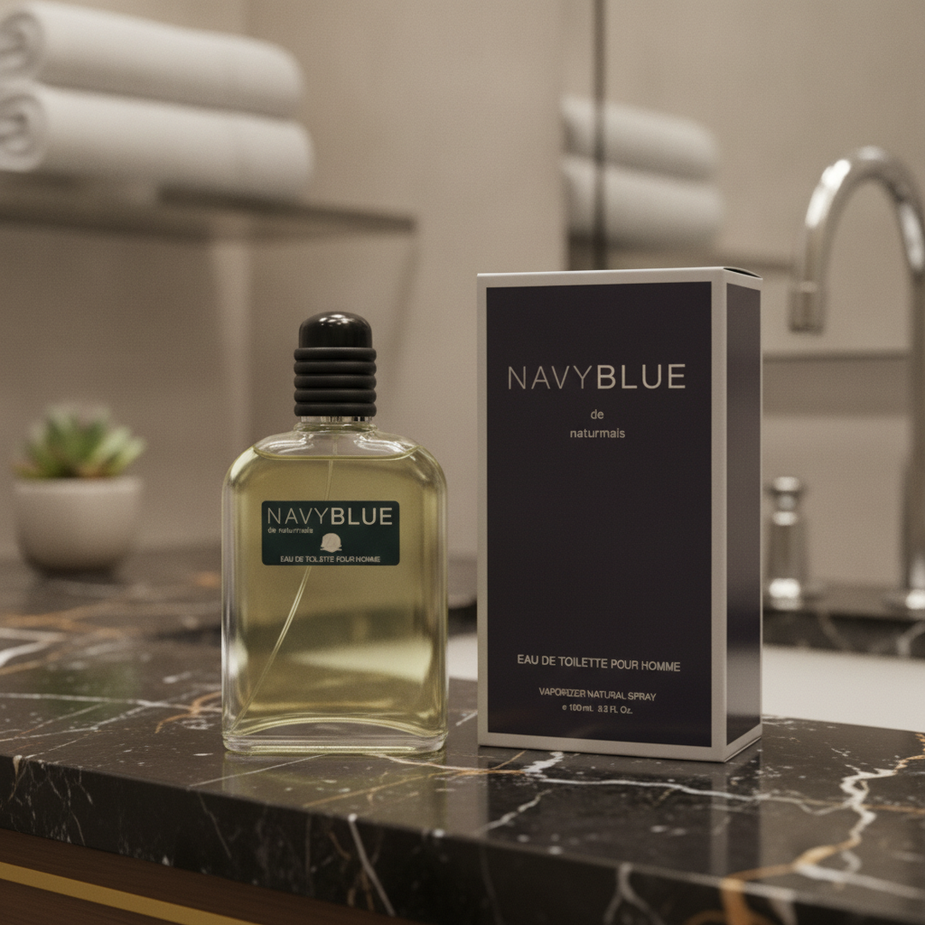 Eau De Toilette Navy Blue Pour Homme 100ml - Perfume Amaderado Aromático