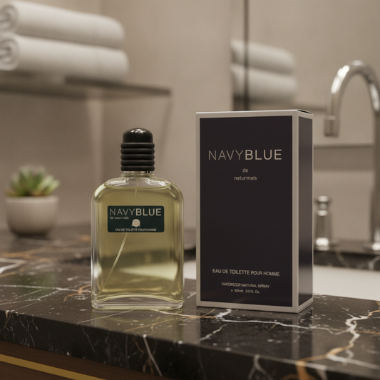 Eau De Toilette Navy Blue Pour Homme 100ml - Perfume Amaderado Aromático