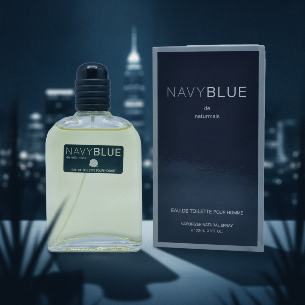 Eau De Toilette Navy Blue Pour Homme 100ml - Perfume Amaderado Aromático