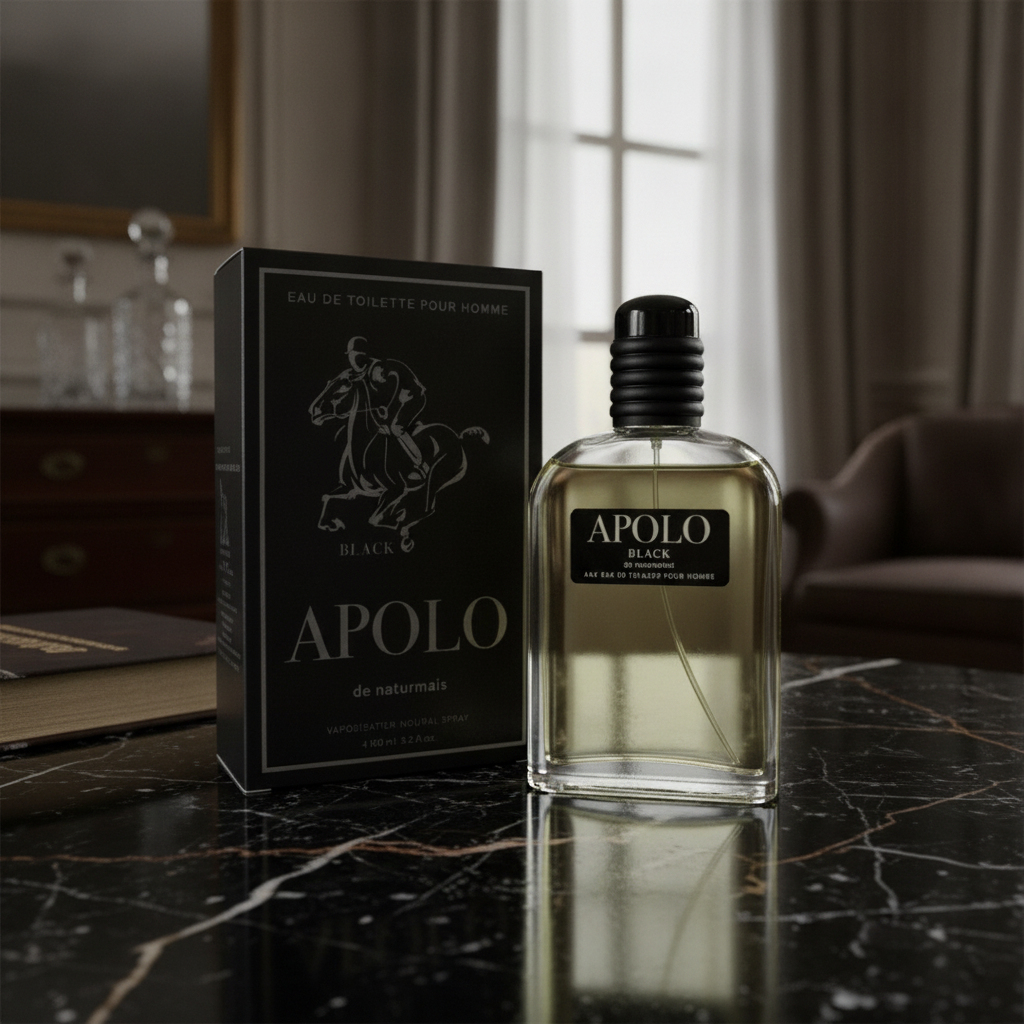Eau De Toilette Apolo Black Pour Homme 100ML - Elegancia Y Seducción