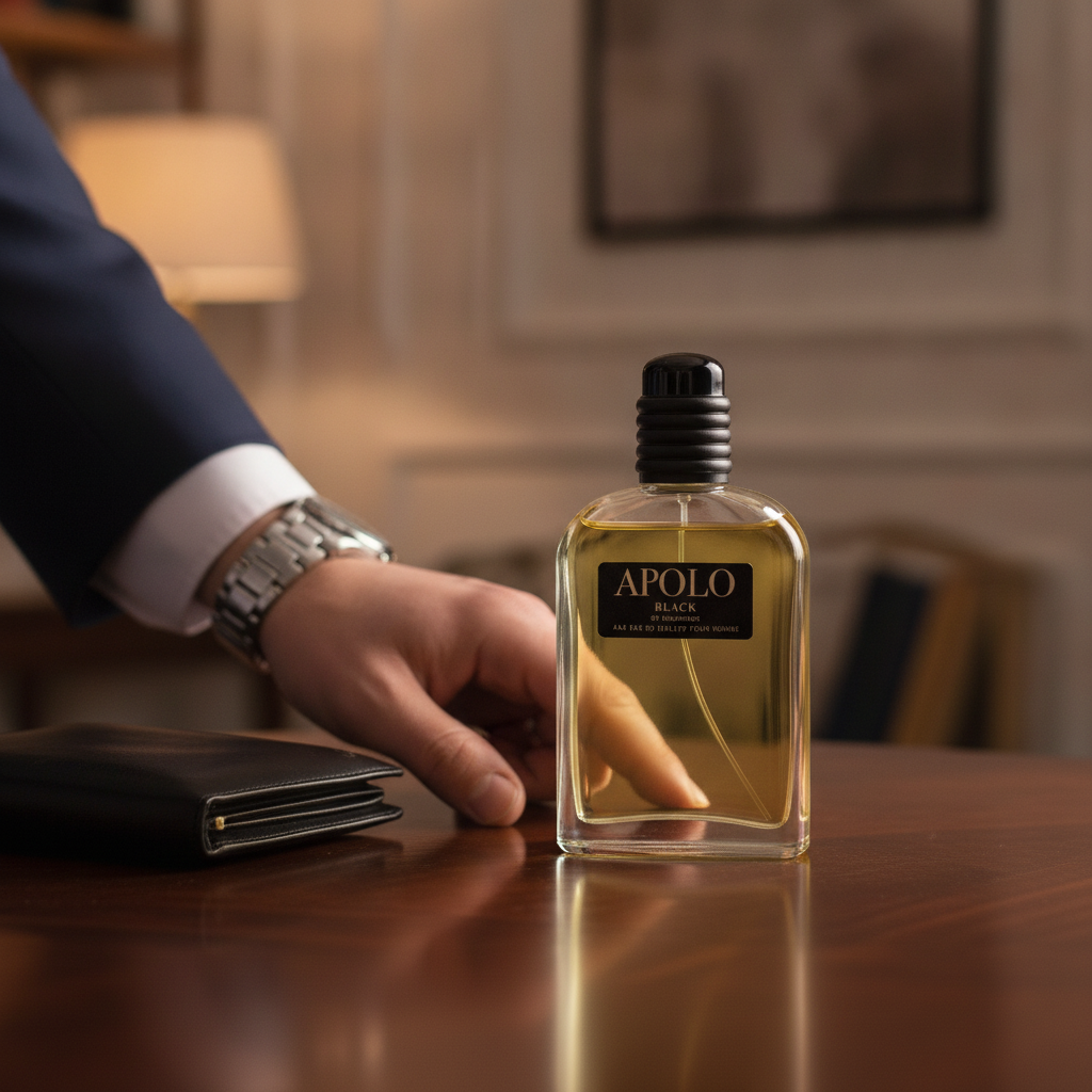 Eau De Toilette Apolo Black Pour Homme 100ML - Elegancia Y Seducción