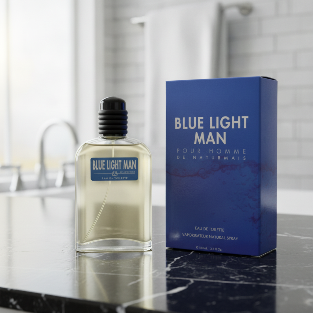 Eau De Toilette Blue Light Man 100ML - Frescura Y Vitalidad Para ÉL