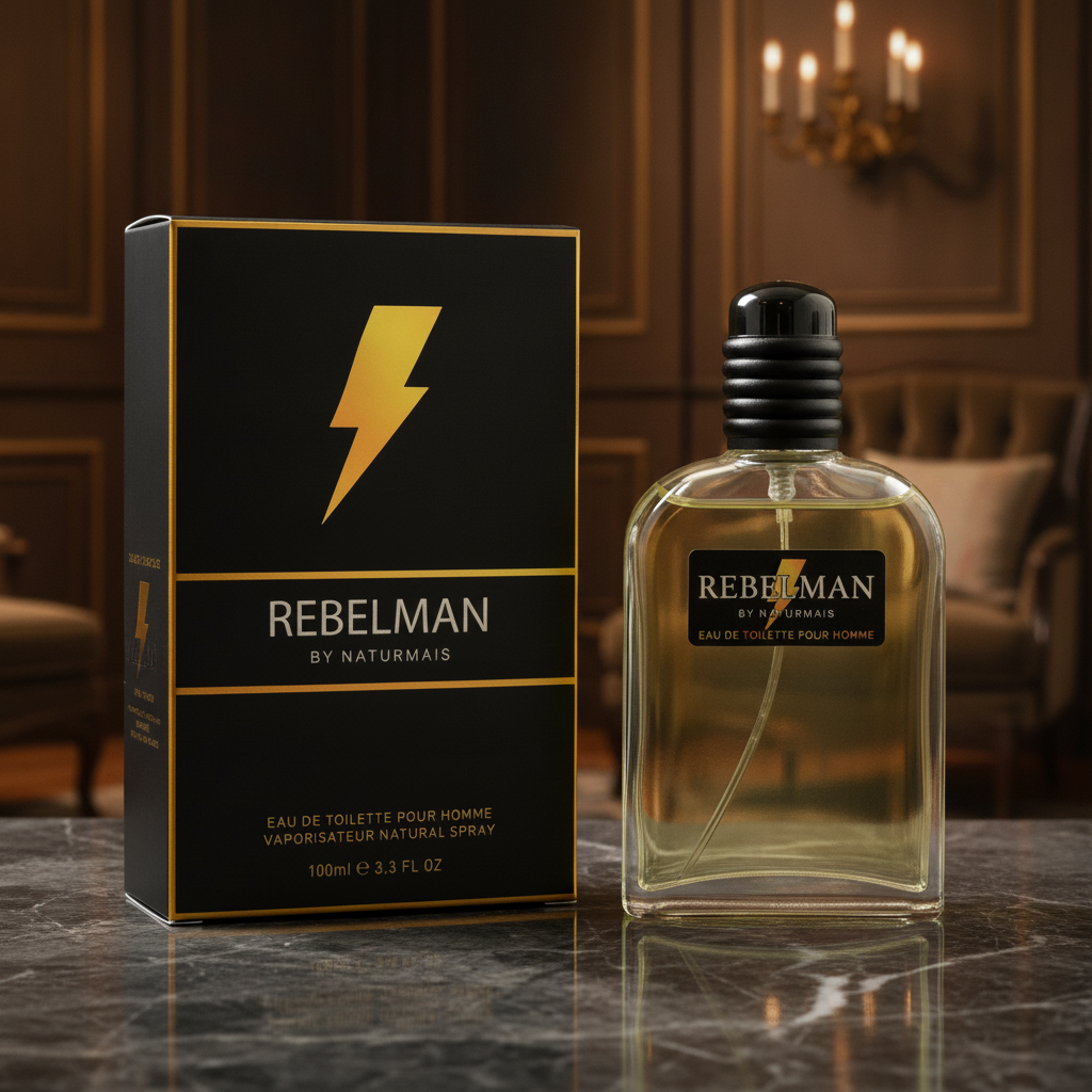 Eau De Toilette Rebelman Pour Homme 100ML - Fragancia Seductora