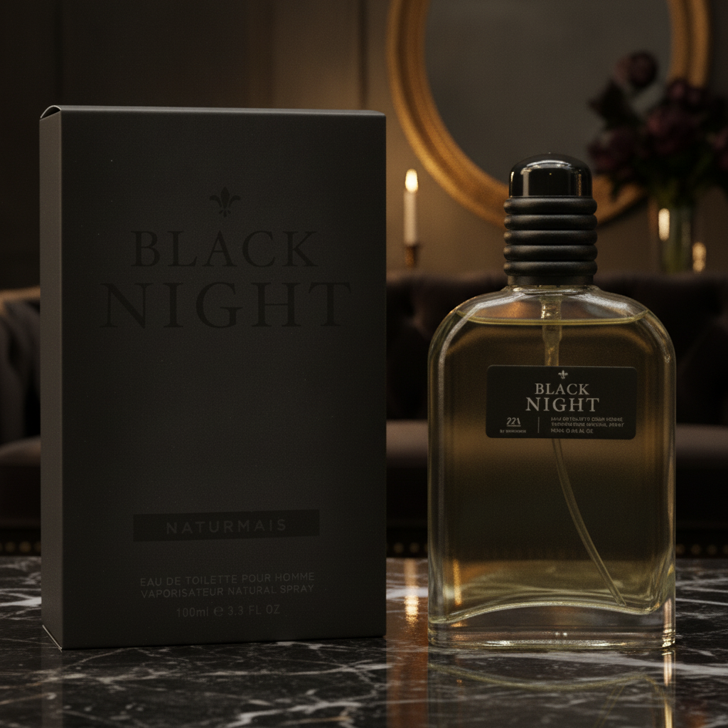 Eau De Toilette Black Night Pour Homme 100ML - Fragancia Amaderada Oriental