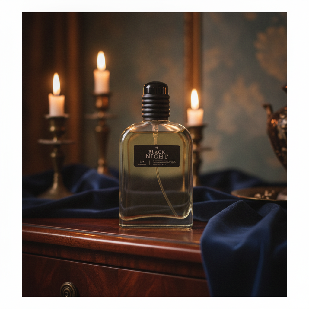 Eau De Toilette Black Night Pour Homme 100ML - Fragancia Amaderada Oriental
