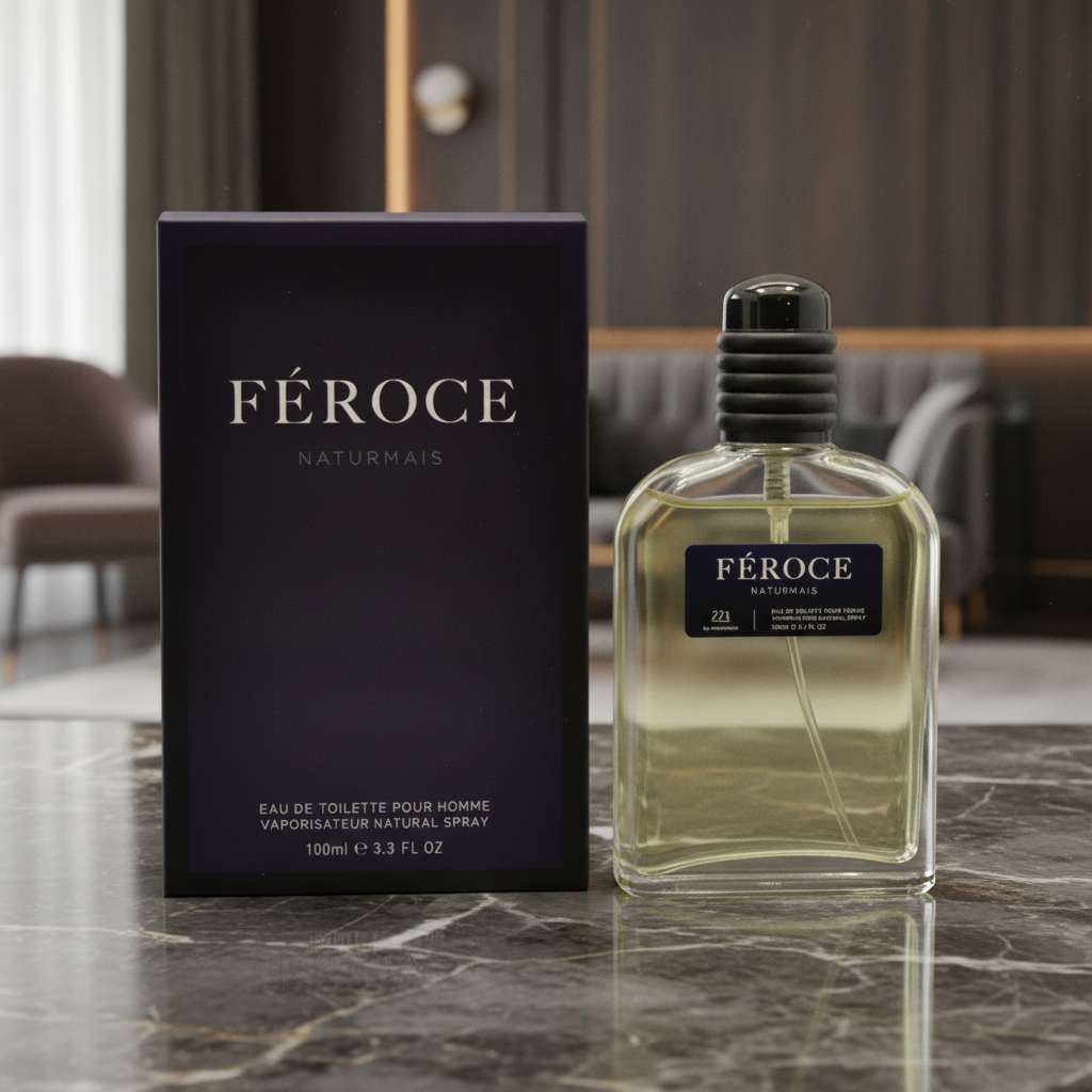 Eau De Toilette Feroce Pour Homme 100ML - Perfume Amaderado Aromático