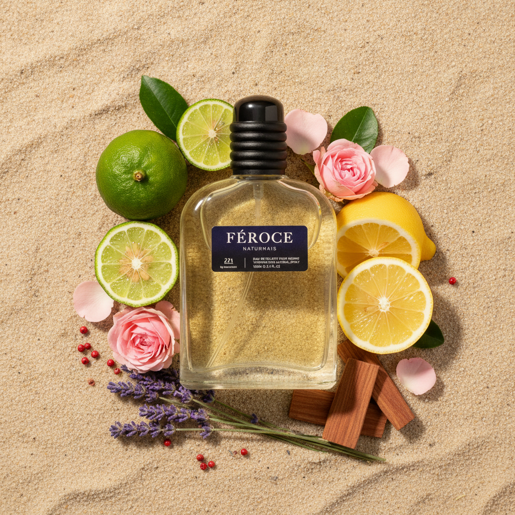 Eau De Toilette Feroce Pour Homme 100ML - Perfume Amaderado Aromático