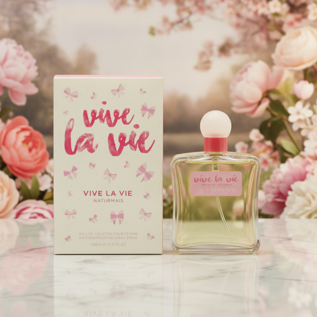 Eau De Toilette Vive La Vie Pour Femme 100ML - Fragancia Floral Frutal