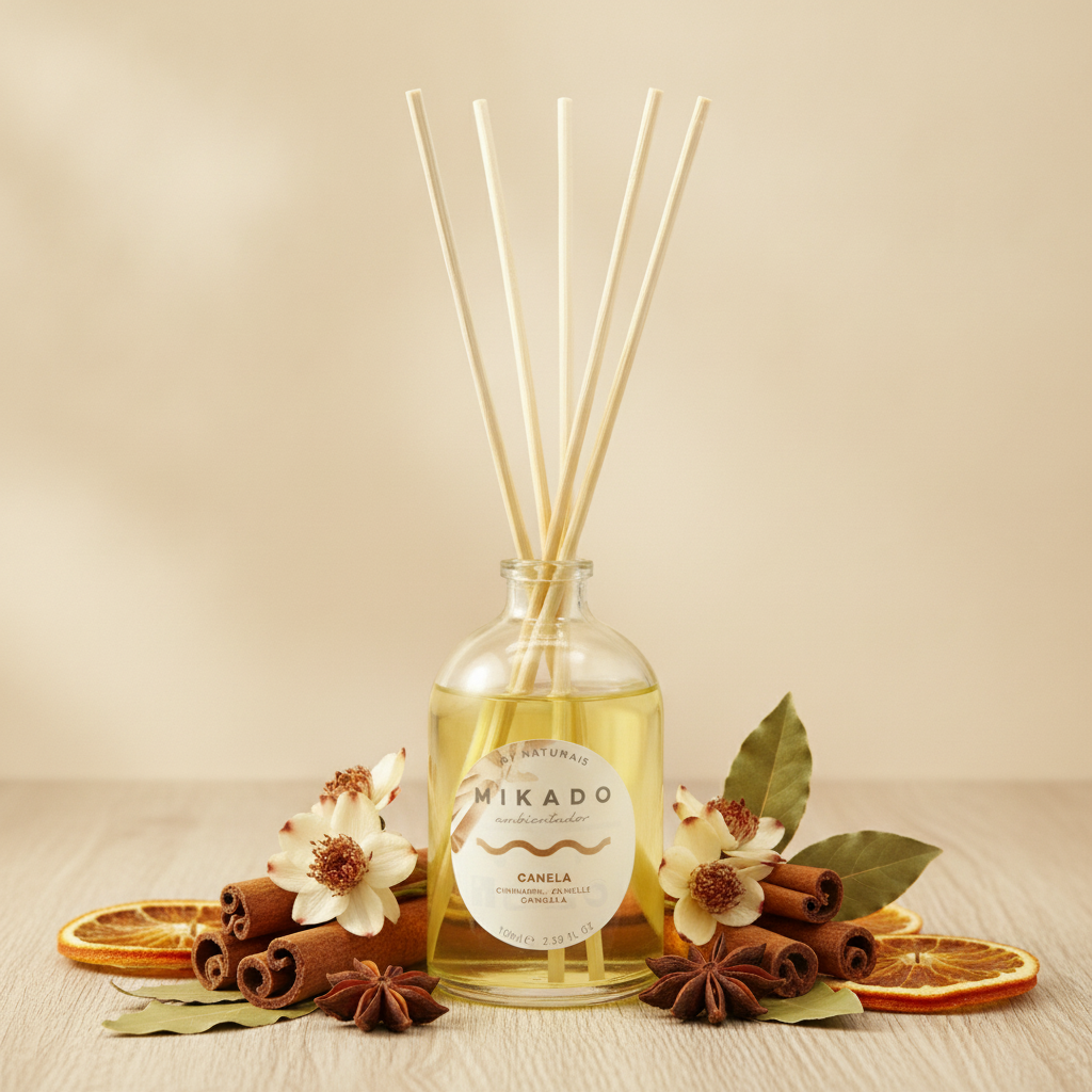 Ambientador Mikado Canela 100ml - Aroma Natural Para Tu Hogar