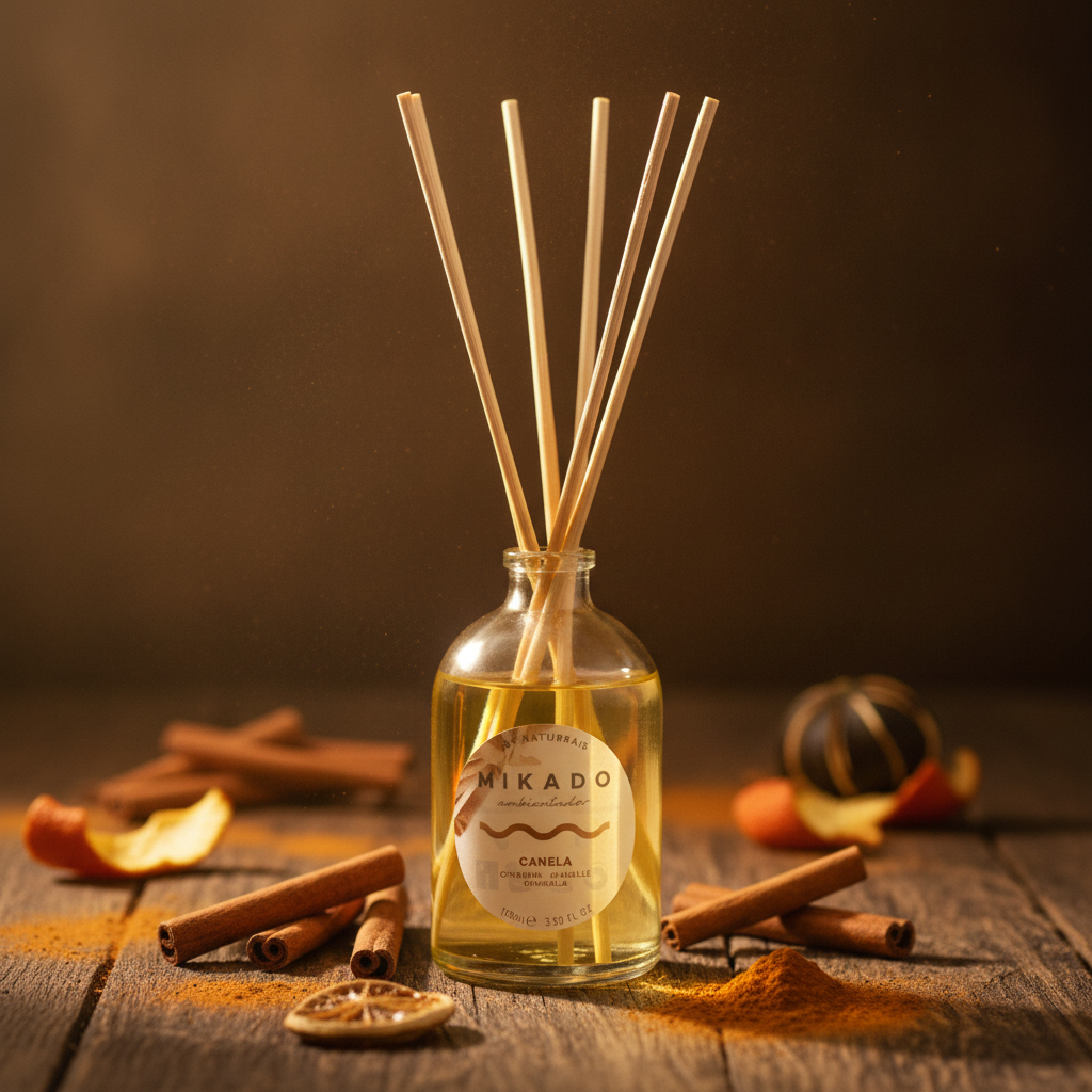 Ambientador Mikado Canela 100ml - Aroma Natural Para Tu Hogar