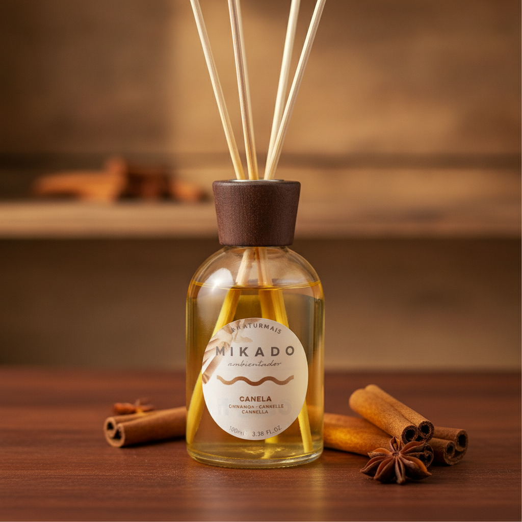 Ambientador Mikado Canela 100ml - Aroma Natural Para Tu Hogar