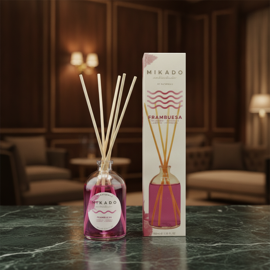 Ambientador Mikado Frambuesa 100ml - Frescura Y Estilo Para Tu Hogar