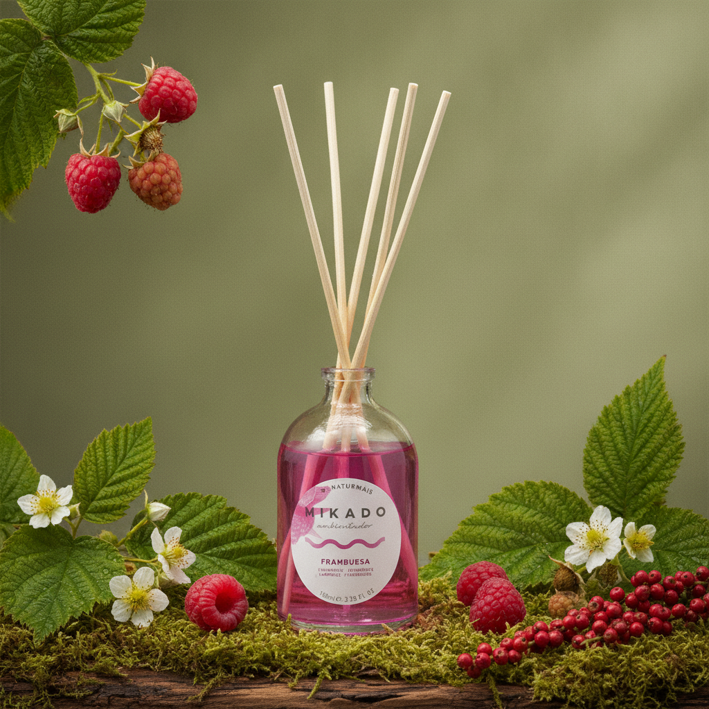Ambientador Mikado Frambuesa 100ml - Frescura Y Estilo Para Tu Hogar