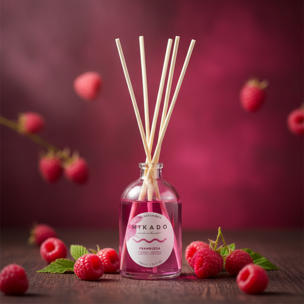 Ambientador Mikado Frambuesa 100ml - Frescura Y Estilo Para Tu Hogar