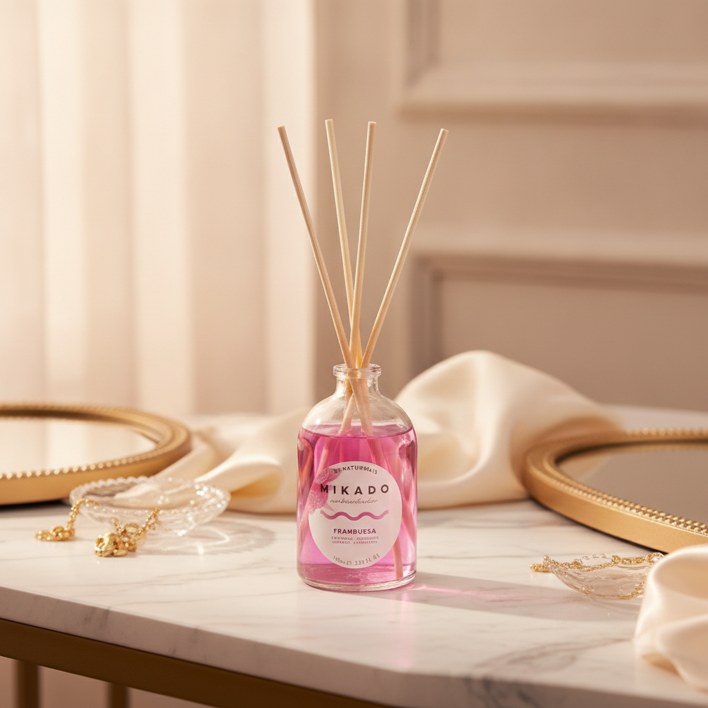 Ambientador Mikado Frambuesa 100ml - Frescura Y Estilo Para Tu Hogar