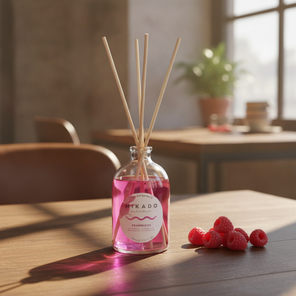 Ambientador Mikado Frambuesa 100ml - Frescura Y Estilo Para Tu Hogar