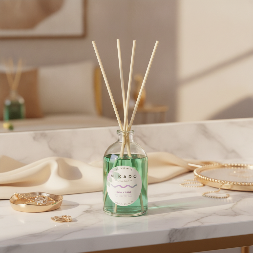 Ambientador Mikado Higo Verde 100ml - Aroma Fresco Y Natural