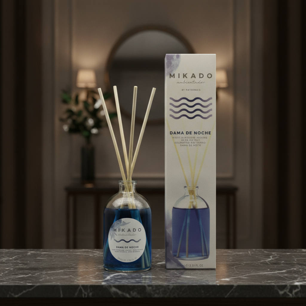 Ambientador Mikado Dama De Noche 100ml - Fragancia Natural Y Elegante