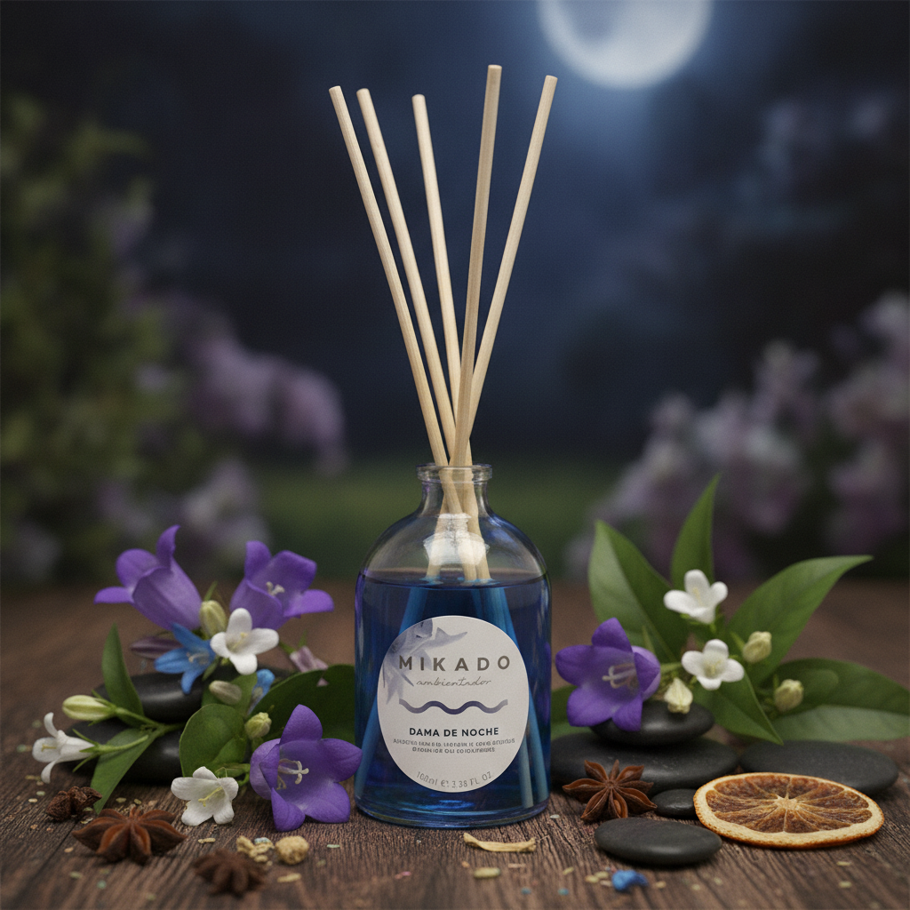 Ambientador Mikado Dama De Noche 100ml - Fragancia Natural Y Elegante