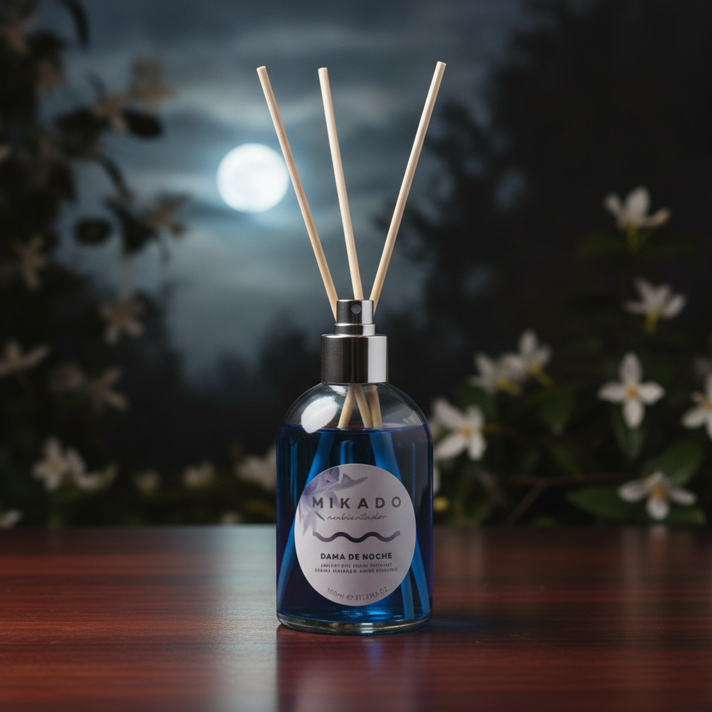 Ambientador Mikado Dama De Noche 100ml - Fragancia Natural Y Elegante