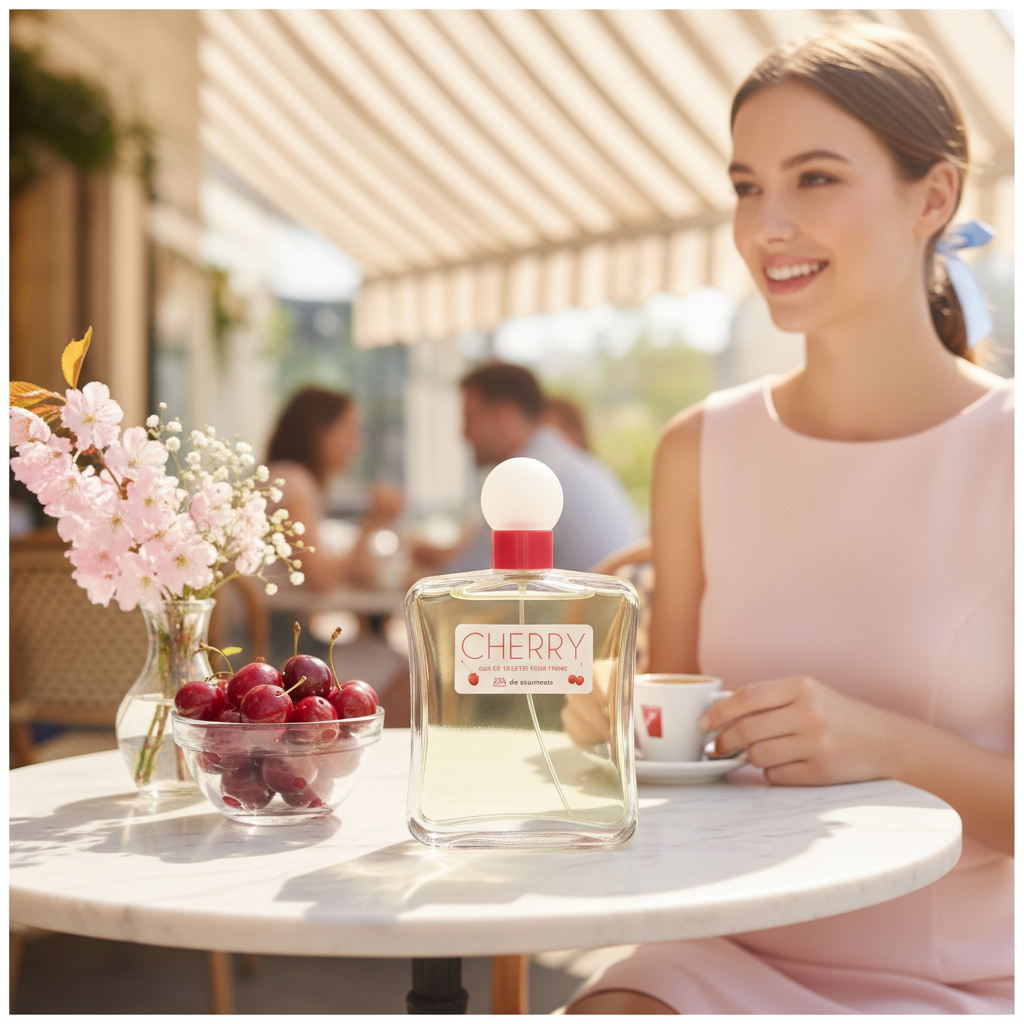 Eau De Toilette Cherry Pour Femme 100ML - Fragancia Floral Frutal