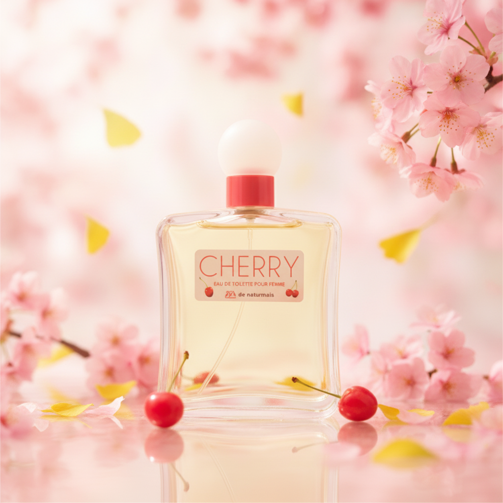 Eau De Toilette Cherry Pour Femme 100ML - Fragancia Floral Frutal