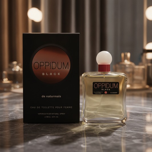 Perfume Eau De Toilette Oppidum Black Femme 100ml - Elegancia Y Seducción