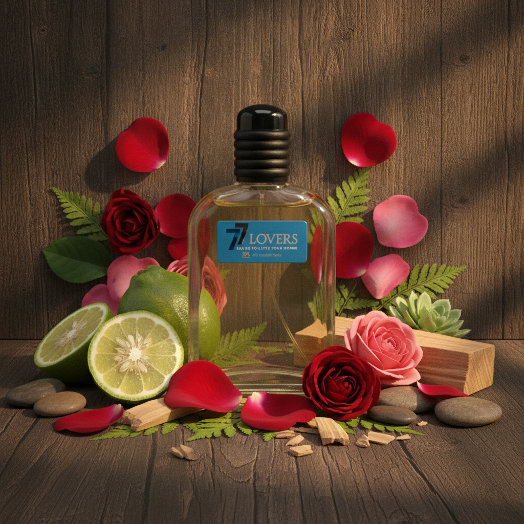 Eau De Toilette Lovers Man 77 Pour Homme 100ML - Fragancia Amaderada