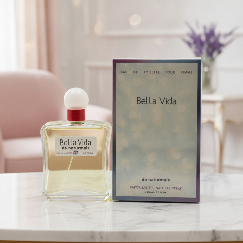 Eau De Toilette Bella Vida Pour Femme 100ML - Fragancia Floral Frutal