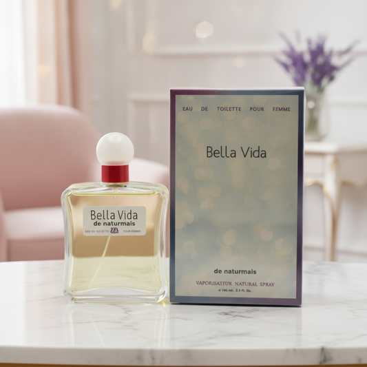 Eau De Toilette Bella Vida Pour Femme 100ML - Fragancia Floral Frutal