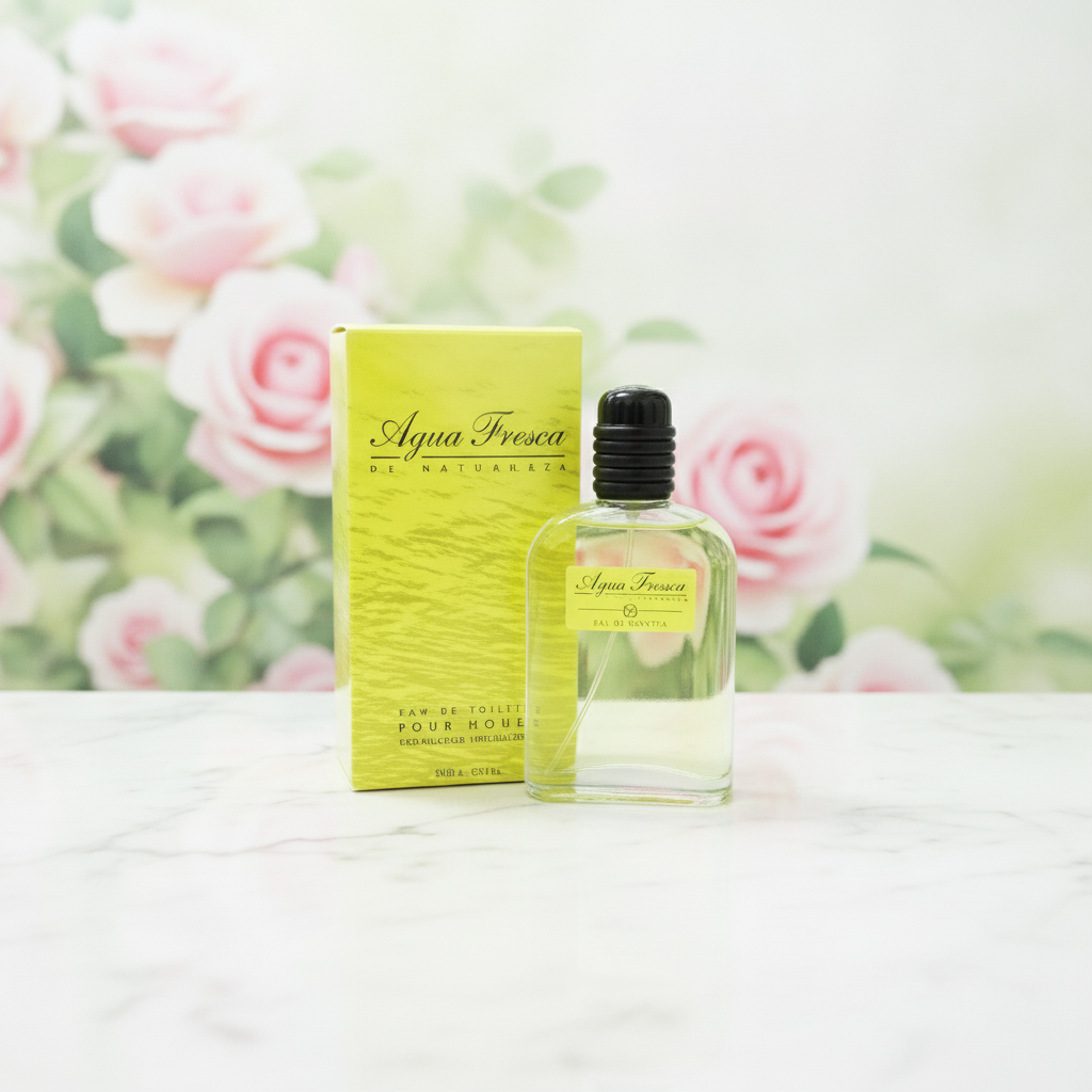 Agua Fresca Eau De Toilette Para Hombre 100ml - Fragancia Floral Vibrante