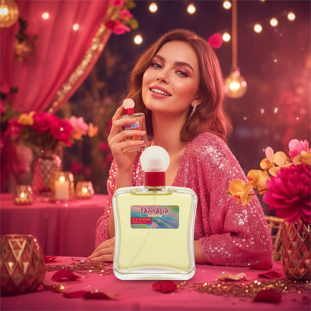 Eau De Toilette Floral Frutal Para Ella 100ml - Fragancia Seductora