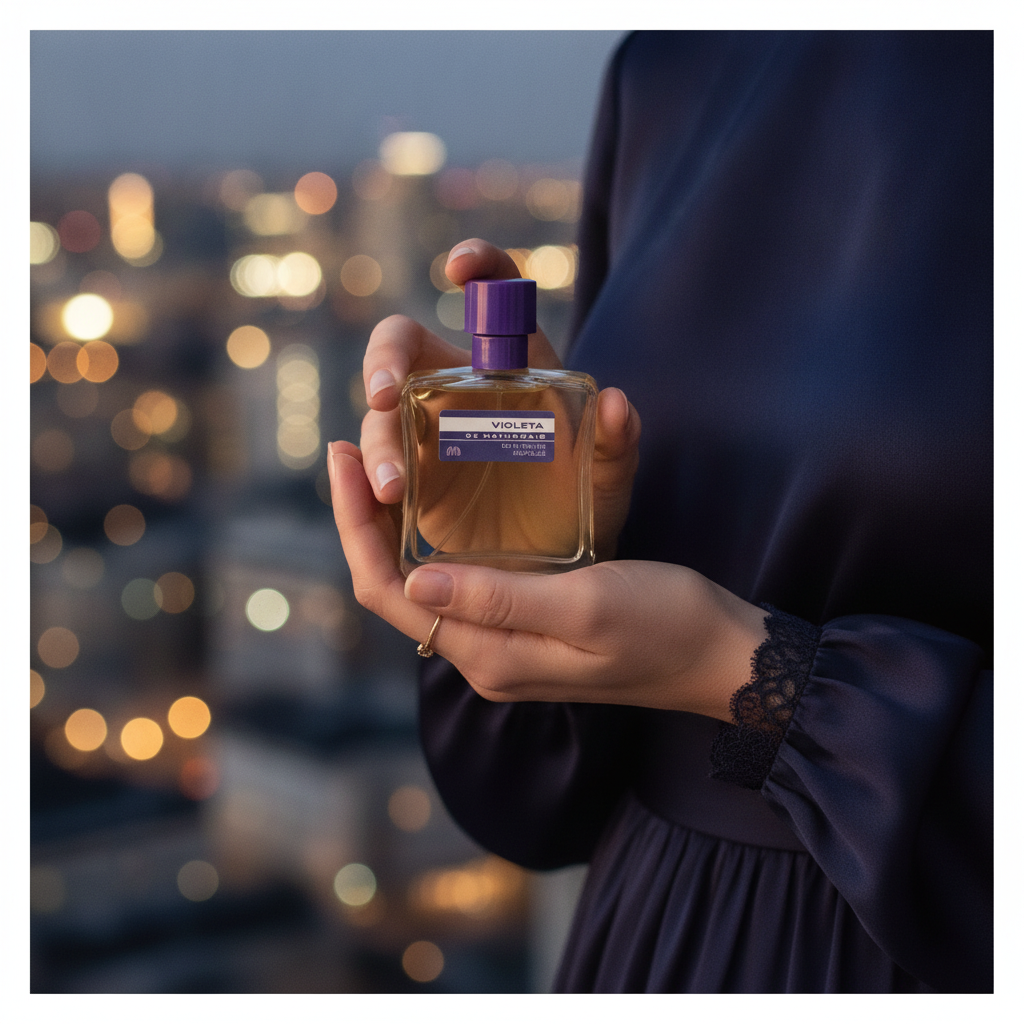 Violeta Eau De Toilette 100ml - Perfume Oriental Amaderado Para Ella