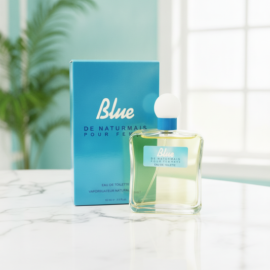 Agua De Tocador Femenina Azul 100ml - Frescura Y Elegancia