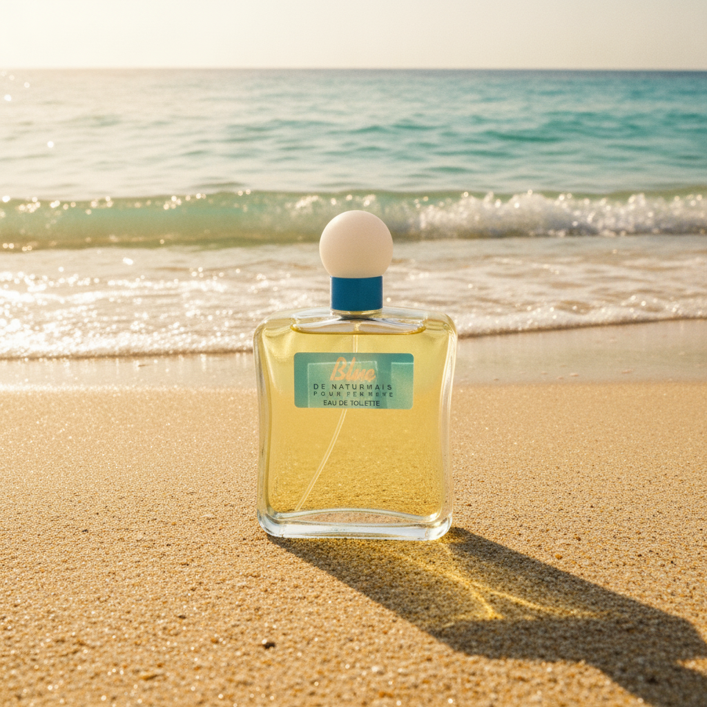 Agua De Tocador Femenina Azul 100ml - Frescura Y Elegancia