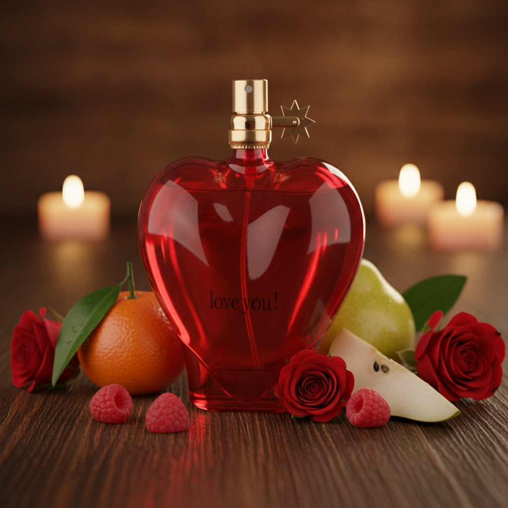 Perfume Love You Red Edp Mujer 100ml - Fragancia Oriental Floral Seductora