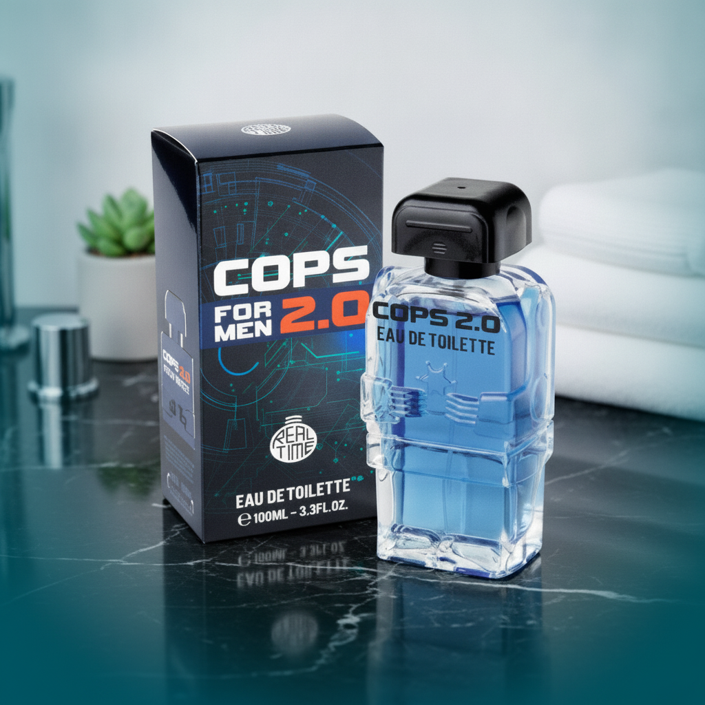 Cops For Men 2.0 - Perfume Amaderado Acuático 100ML Para Hombre