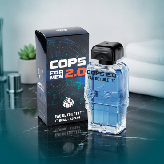 Cops For Men 2.0 - Perfume Amaderado Acuático 100ML Para Hombre