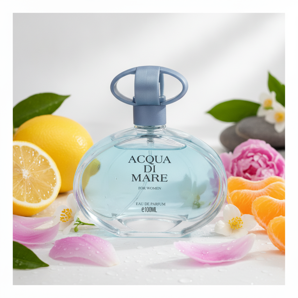 Perfume Acuático Floral Para Mujer 100ml - Frescura Y Elegancia Diaria