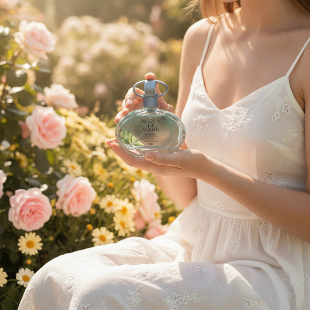 Perfume Acuático Floral Para Mujer 100ml - Frescura Y Elegancia Diaria