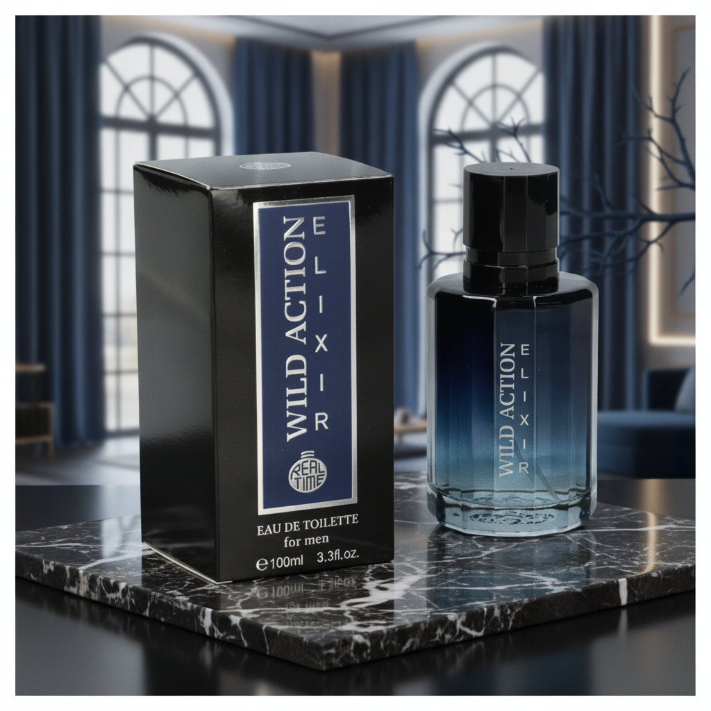 Elixir De Acción Salvaje Para Hombre 100ml - Fragancia Amaderada Aromática