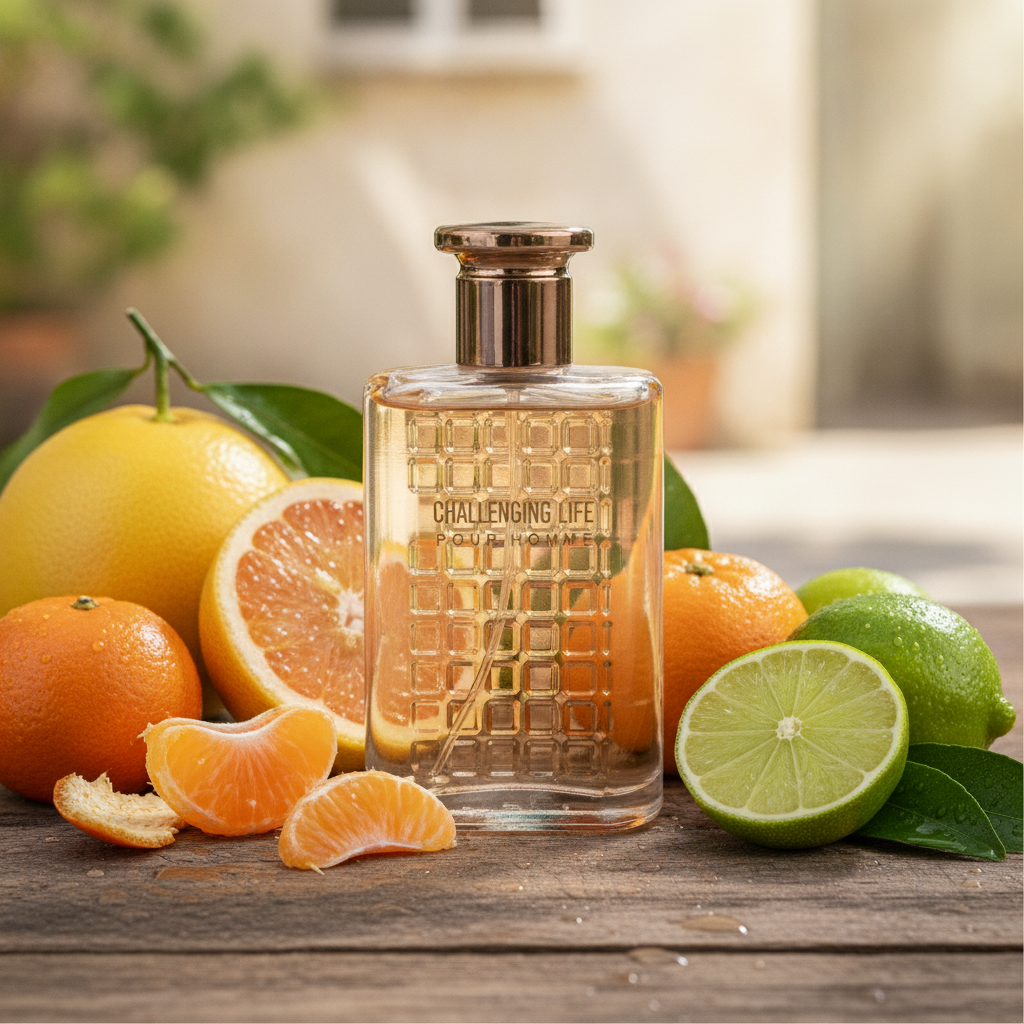 Perfume Masculino Amaderado Aromático 100 Ml - Frescura Y Vitalidad