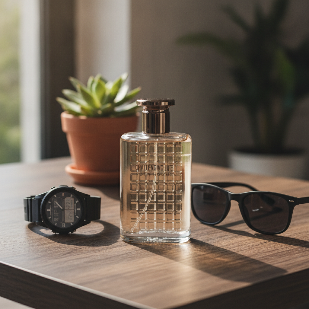Perfume Masculino Amaderado Aromático 100 Ml - Frescura Y Vitalidad