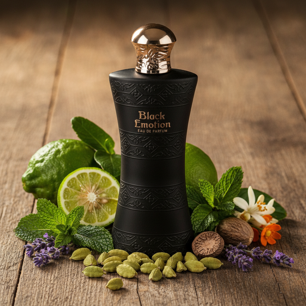 Black Emotion 100ML - Perfume Oriental Fougère Para Hombres