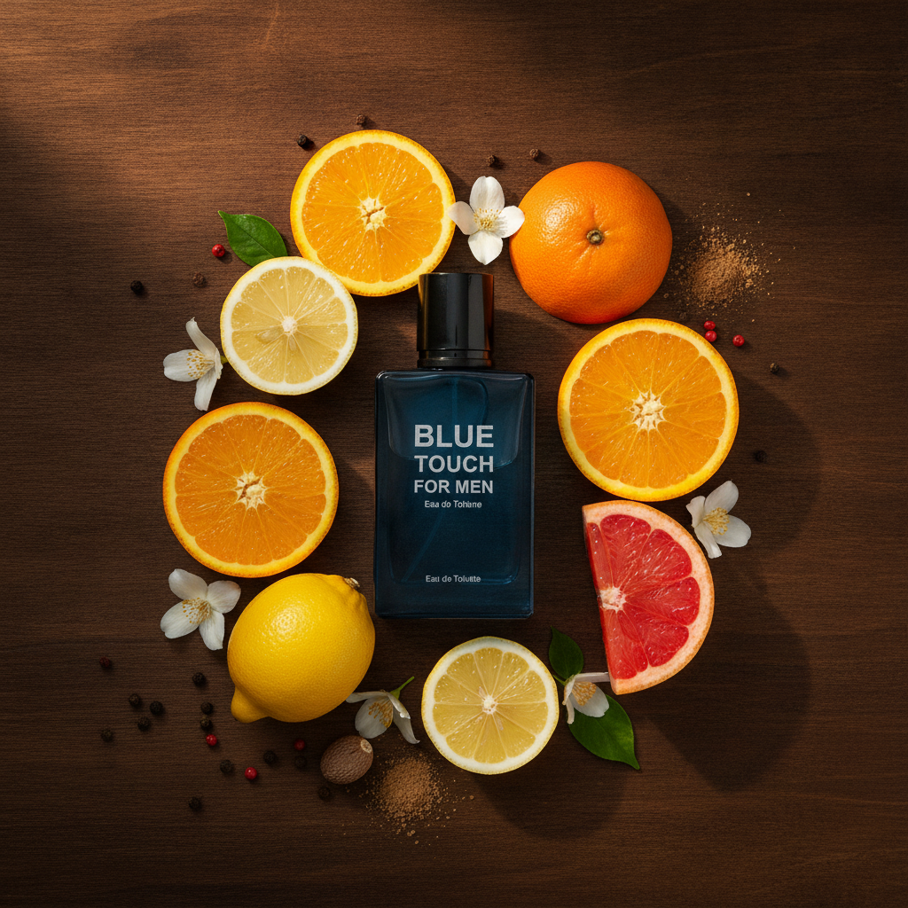 Fragancia Masculina Amaderada Aromática 100ml - Toque Azul
