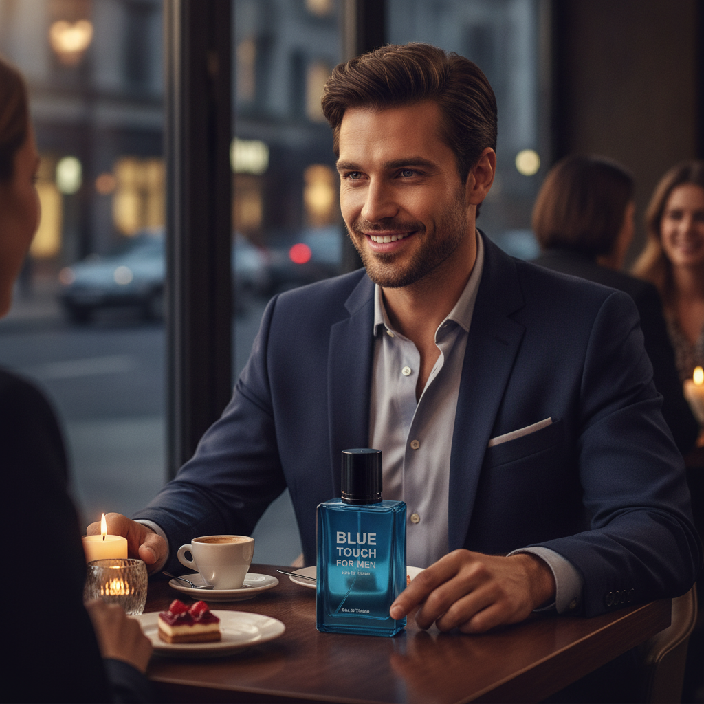 Fragancia Masculina Amaderada Aromática 100ml - Toque Azul